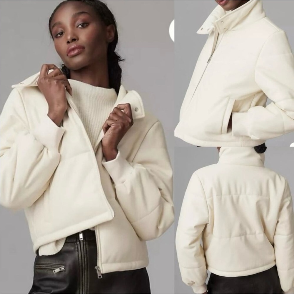 Anthropologie Cream Jacket